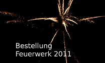 Bestellung Feuerwerk 2011
